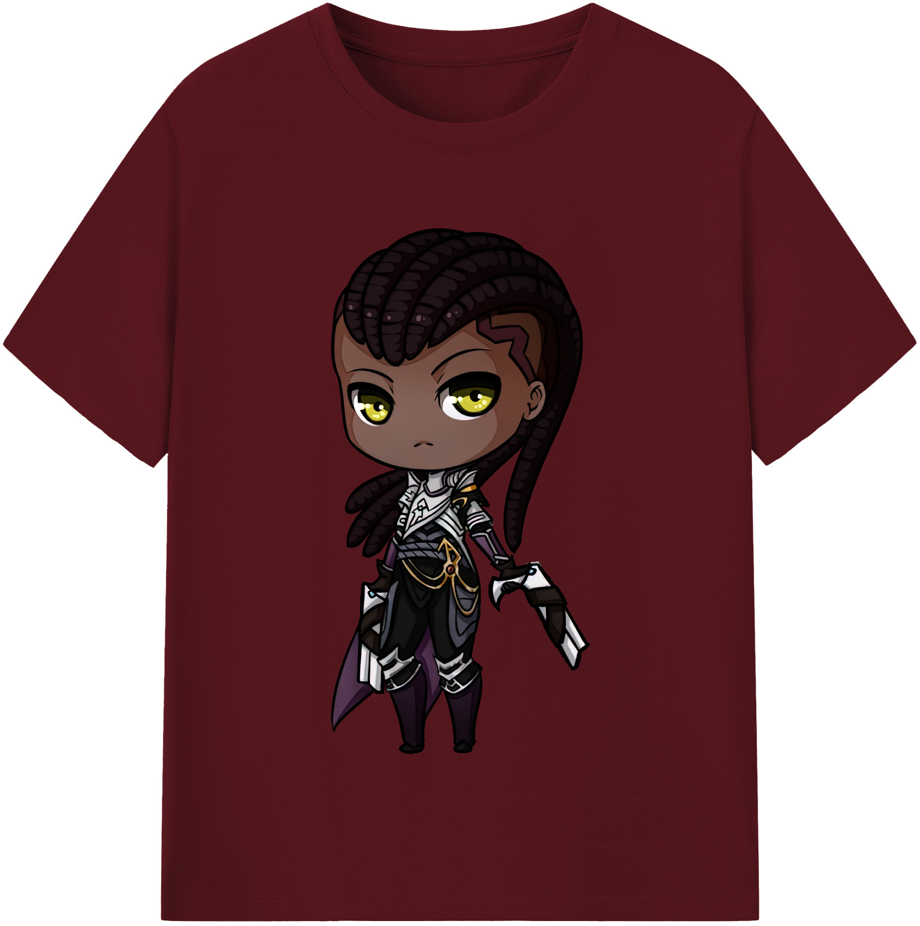 リーグ・オブ・レジェンド League of Legends LOL 綿100％半袖Tシャツ（フロントプリント）